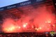 Randers FC - Brondby IF, pyrotechnika