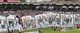 Dal tradin stadion kon. Fanouci Bordeaux se louili se stadionem. Spolen pochod mstem, choreografie pln nostalgie, pyro a pozpasov louen