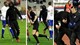 Invaze Armady Rijeka do Splitu. Závěr zápasu přerušil fanoušek na hrací ploše, kterého krotila banda fízlů