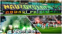 Bitva o Vrovice nakonec pro Sevan. Klokani se prezentovali choreem a pyro bylo v obou sektorech...