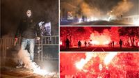 Brno provoněla pyrotechnika! Kometa oslavila 69. narozeniny a modrobílí rozzářili okolí stadionu…