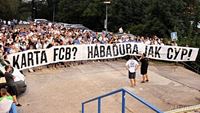 Chachai protestovali - klub s nimi chce jednat