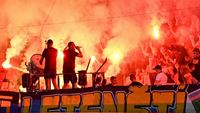 Fanouci Sparty se louili s kapitnem, ale bylo i dusno. Veden ACS pod palbou pyro nemohlo chybt!