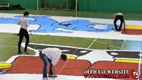 Fotky a video z ppravy choreografie na derby