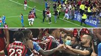 Konflikt hráčů s fanoušky ukončilo utkání Ligue 1