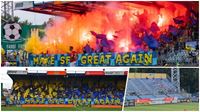 Make SFC great again! V Opav vyhlej lep asy. Zpas se Zbrojovkou nabdl choreoa pyro. Remzov utkn sledovalo i nkolik destek host. Ultras Brna pokrauj v bojkotu...