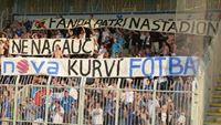 Pohled na tribuny 1. kola Gambrinus ligy