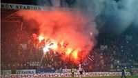Pohled na tribuny 17. kola Gambrinus ligy