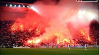Pohled na tribuny 19. kola Synot ligy