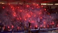 Pohled na tribuny 29. kola GL a FNL
