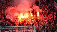 Pohled na tribuny 3. kola Synot ligy