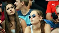 Pohled na tribuny 3. kola Synot ligy