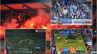Pohled na tribuny 4. kola Synot ligy