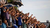 Pohled na tribuny 6. kola Synot ligy