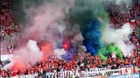 Pohled na tribuny 8. kola Synot ligy