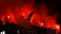Pohled na tribuny 9. kola Synot ligy