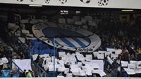 Pohled na tribuny ve 24. kole Gambrinus ligy