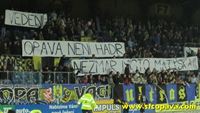 Protesty fanouk v Opav dvakrt peruily utkn