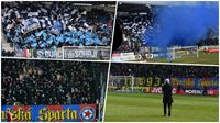 Sparta opt vyrazila na Slovcko ve velkm potu. Vyprodan stadion se louil s Milanem Petrelou a domc ohaji pisvtili. Z vhry se vakradovali fanouci Sparty...