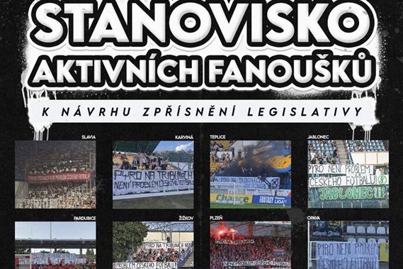 Stanovisko aktivn�ch fanou�k� k n�vrh�m na dal�� zp��sn�n� legislativy