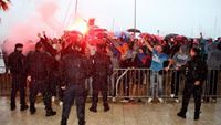 Torcida zachrnila Hajduk Split ped bankrotem