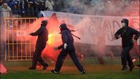 Velk Slezsk derby: Chorea, pyro a slzn plyn