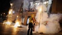 VIDEO: Peklo v Madridu po finle Evropsk ligy