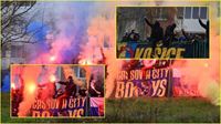 Vlajky, pyro a chorále okorenili zápas Košíc