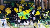 ilinsk Fanatici na hokejovom derby s Martinom